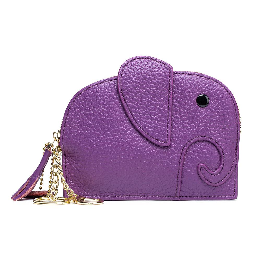 Change Bag Insleathercoinpurse Elephant Mini Creative Coin Bag Female Cute Bag