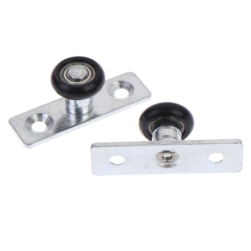 1/2Pcs Positioning Pulley Folding Door Accessories Bottom Guide Wheel Ultra-Smooth Silencing Nylon Pulley Fixed Wheel
