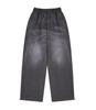 Beulluing Blueing Pigment Glow Wide Sweatpants[Charcoal]