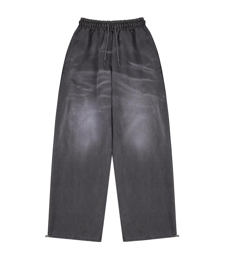 Beulluing Blueing Pigment Glow Wide Sweatpants[Charcoal]