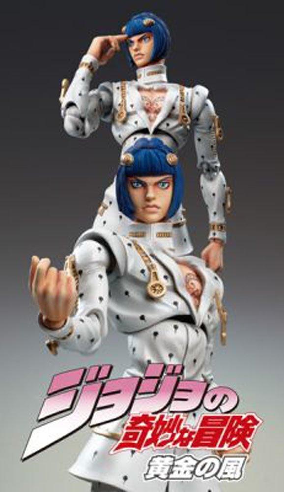 Super Action Statue Bizarre Part 5 Bruno Bucciarati Araki Specified Approximately 16cm Painted Movable Figure "JoJo's Adventure" 33. (Reproduction)