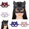 Elegant Fox Mask Made Of High-quality Pu Leather For Halloween Party And Masquerade