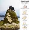 1PC The Hobbit Outdoor Blanket Lightweight Flannel, Soft & Warm, All-Season, Outdoor, Camping, Living Room, Office,  L1106056