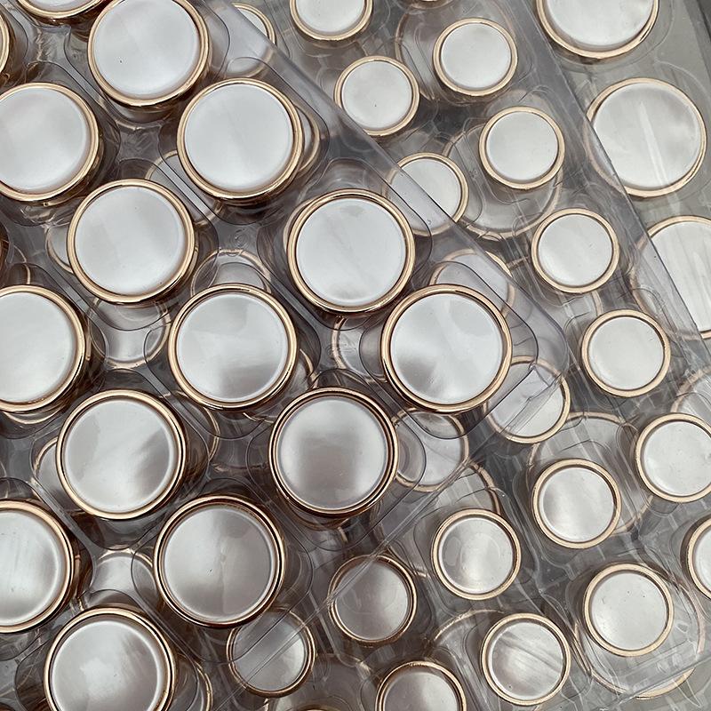 18/20/23/25/28mm Diy Crafts Supplies Metal Buttons For Coat Shirt Suits Women Clothing Decorative Accessories Retro Button 5pcs