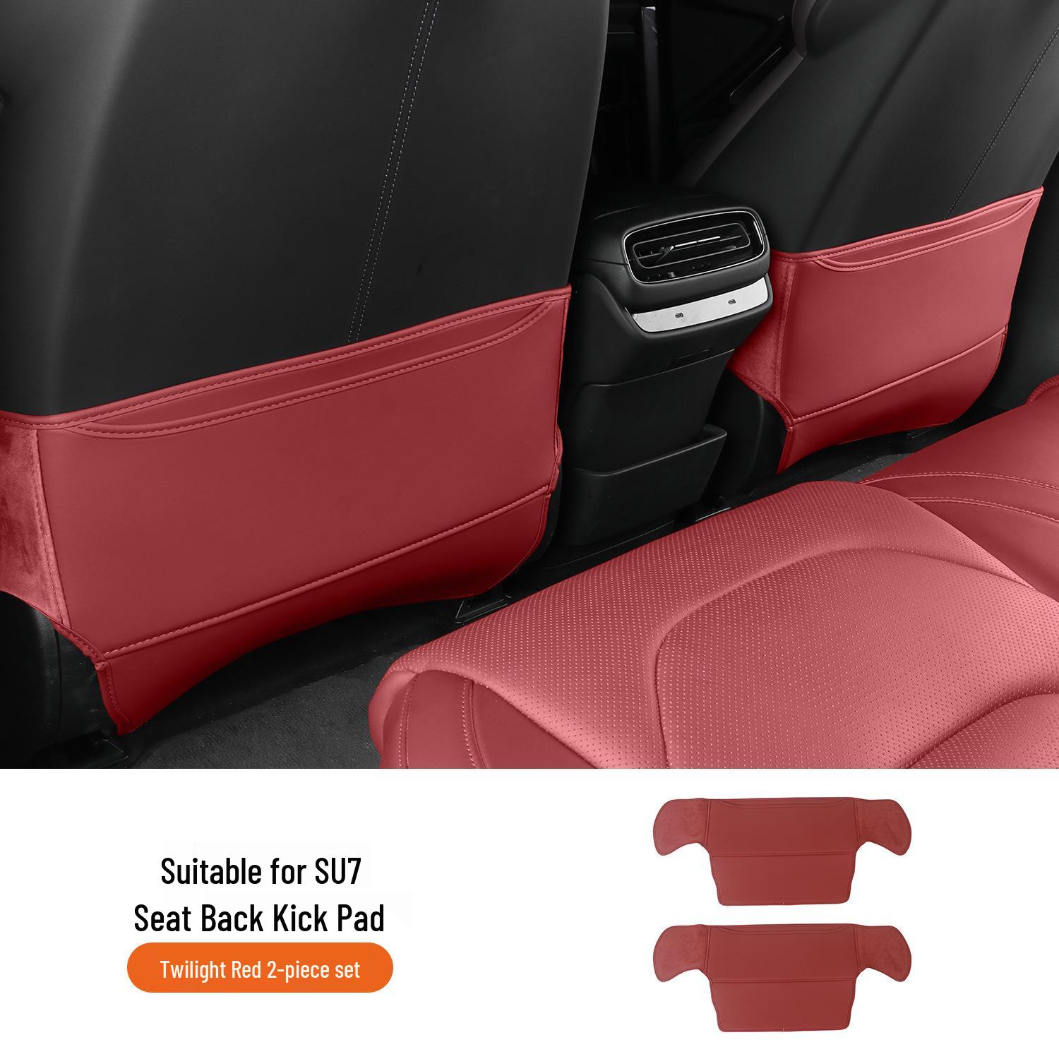 Xiaomi SU7 Rear Seat Kick Mats: Durable, Dirt-Resistant Backrest Protectors