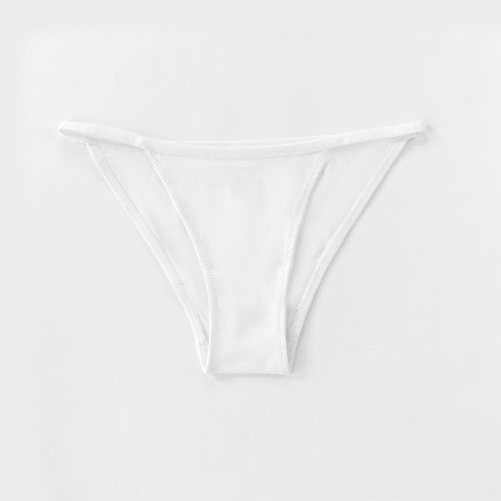 

Жіночі трусики з чесаної бавовни на низькій посадці стрінги сексуальні шорти M