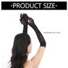 Luxury Rhinestones Lace Gloves For Women Evening Parties And Special Event Breathable Nylon Handwear for Banquets