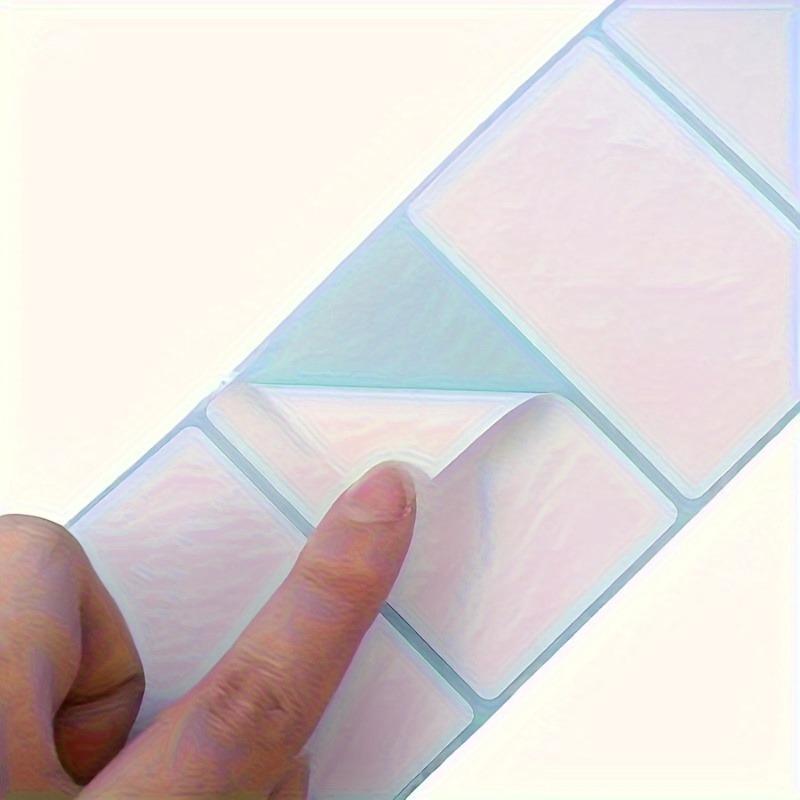 Self adhesive blank label stickers