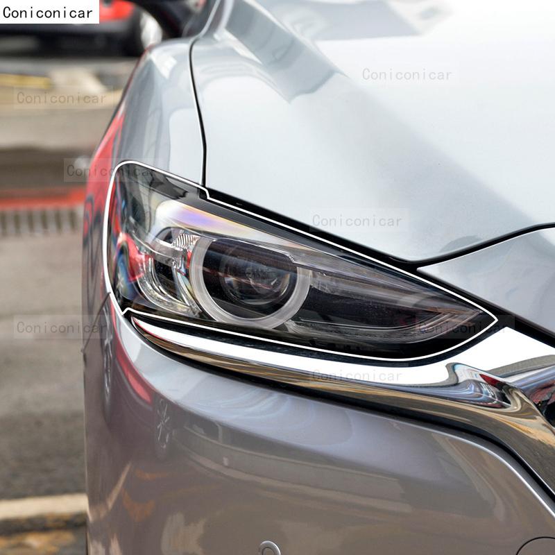 Car Headlight Protection Transparent Anti-Scratch Protective Film TPU Stickers For MAZDA 6 2018-2025 Accessories