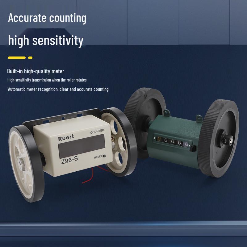Z96-FZ96-S Mechanical Roller Electronic Counter Encoder for Wheel Length Measurement