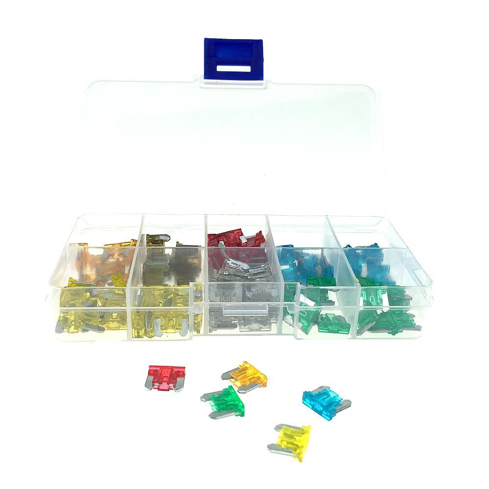 Assorted Car Truck Low Profile Fuse Set 5/5/10/15/20/25/30 AMP Enhanced Safety and Performance