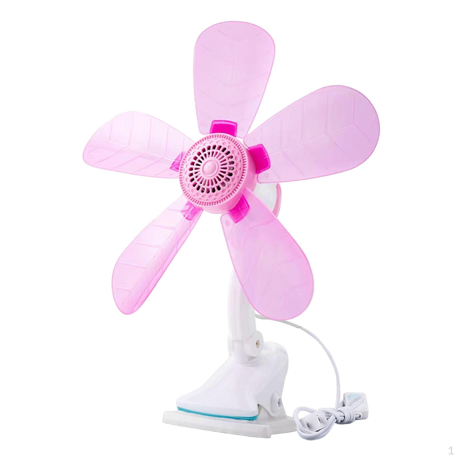 

Fan for Personal Use Electric Desk And Outdoor Activities Pink