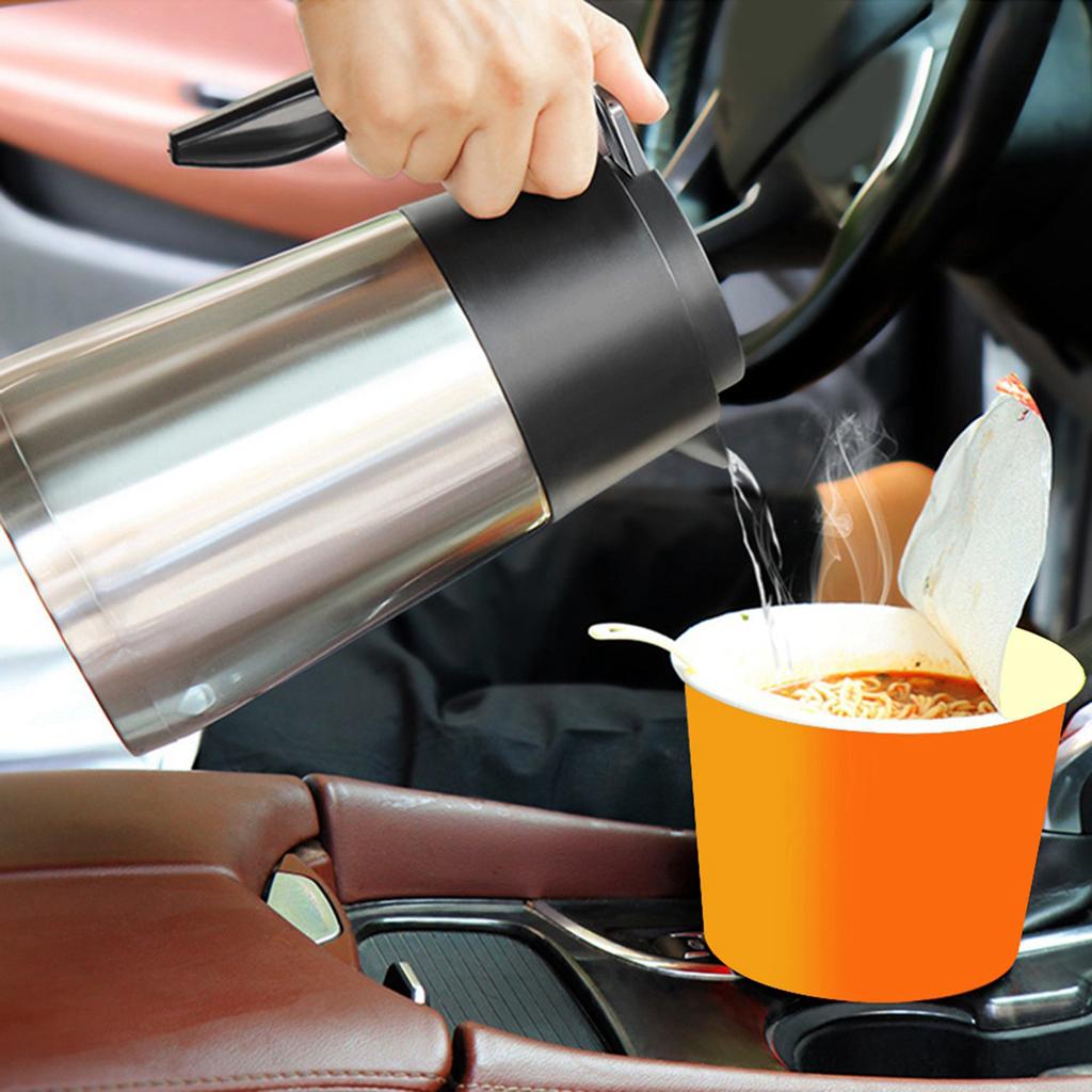 1.2L 24V Portable Truck Car Electric Kettle Boiling Coffee Water Heater Heating Cup Mug