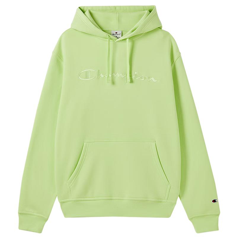 Champion Men s Embroidered Logo Plush-Lined Hooded Sweatshirt M