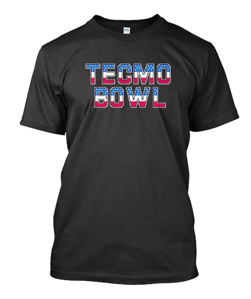 New TECMO BOWL Retro Classic Video Game Classic MAN WOMAN T-Shirt Size S to 5XL M