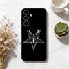 Satanic Goat Satan Devil Phone Case For Samsung Galaxy A73,A72,A71,A70,A53,A52,A51,Soft Silicone Black Cover