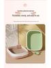 Extra Large Anti-Splash Cat Litter Box with Deodorizer