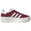 adidas Gazelle Bold Rosso Ombra Bianco Sneakers da Donna Bianco Nuvola Bianco Nucleo HQ6892