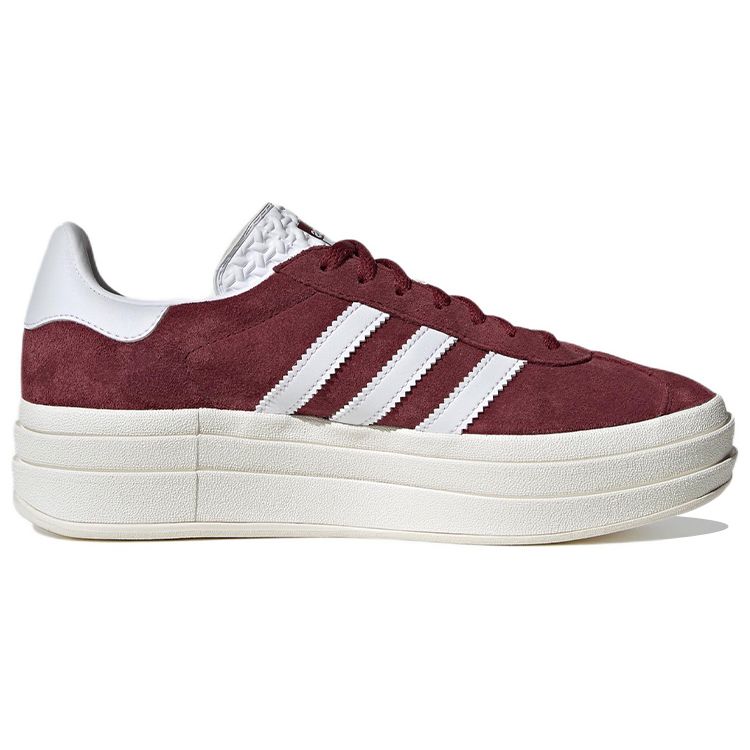 adidas Gazelle Bold Rosso Ombra Bianco Sneakers da Donna Bianco Nuvola Bianco Nucleo HQ6892
