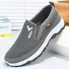 Herren Canvas Schuhe mit Weicher Sohle Lässig Atmungsaktiv Bequem Schiebeärmel Herren Stoffschuhe Herren Oxford Sneakers