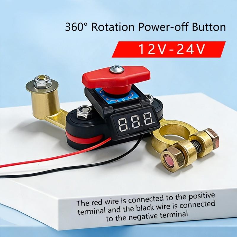 Car Battery Disconnect Switches Automotive Battery Power Cut Off Switches Anti Power Off Leakage Circuit Breaker