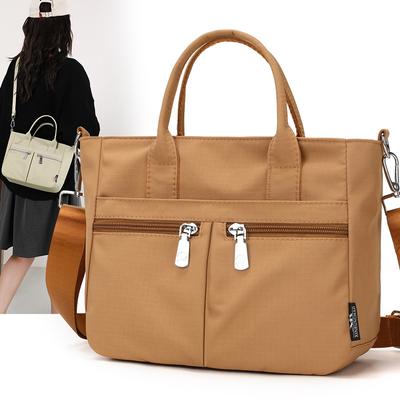 Borsa a Spalla Casual di Grande Capacità, Borsa a Tracolla/Tote Bag Semplice ed Elegante per il Pendolarismo