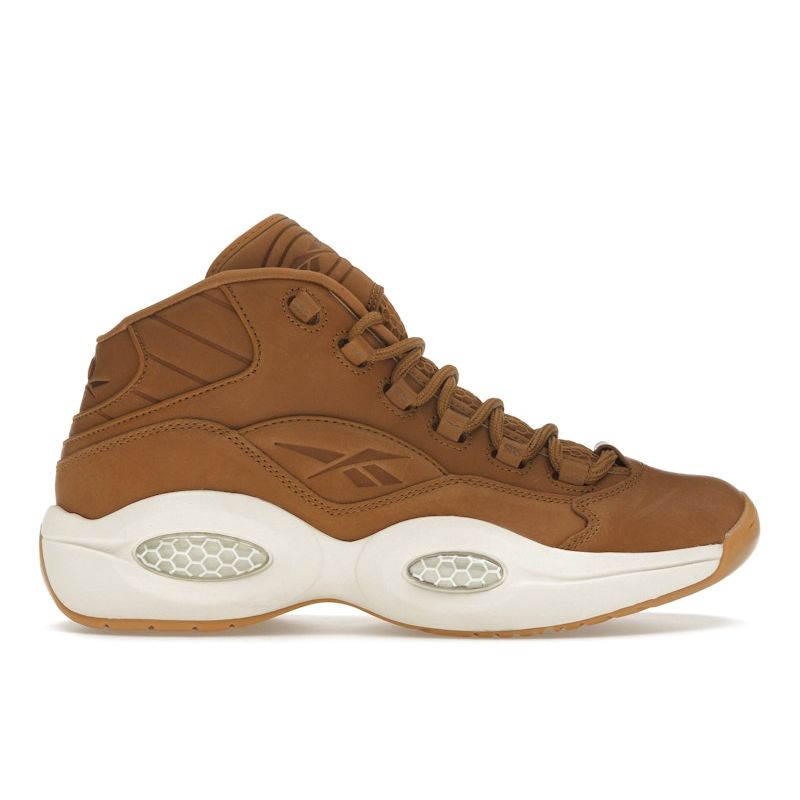 Reebok Sneakersnstuff X Question Mid AI Men Sneakers Brown Classic-White Gum HP6851