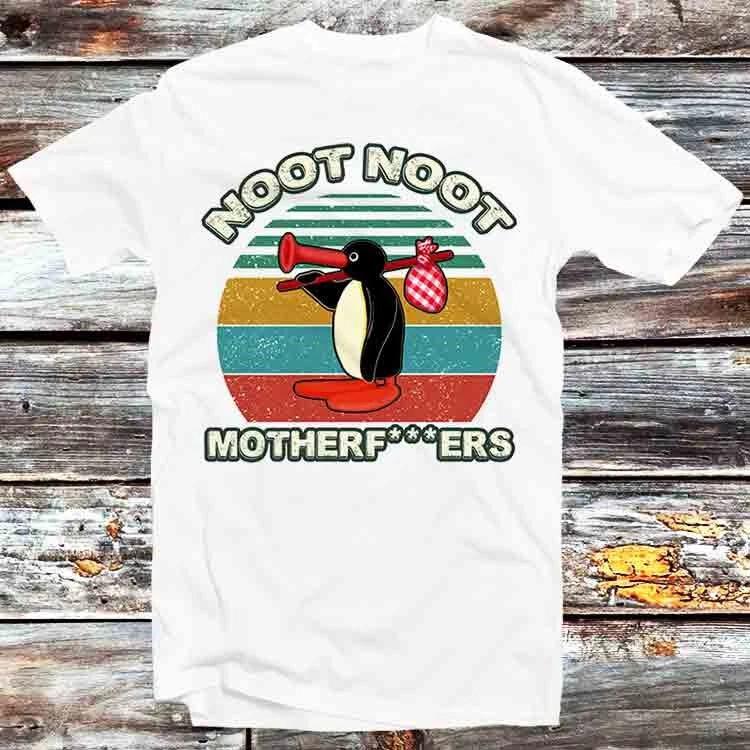 Noot Noot Pingu Madafakas Motherfcukers Anime Unisexga T Shirt B492 XL