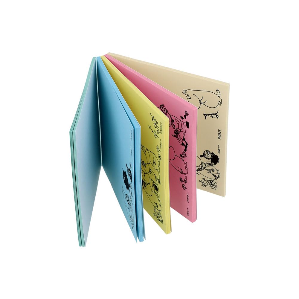 Stationery Moomin Sticky Choose Your Favorite 5 S2848880 Sun-Star Notes, Pattern, Colors, Moomin,