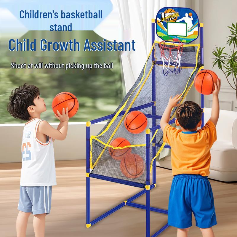Portable Indoor/Outdoor Basketball Hoop and Shooting Machine for Kids