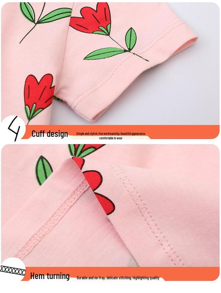 Jumping Meters Summer 2026 Cute Knitted Girls' Skirt - European & American Style