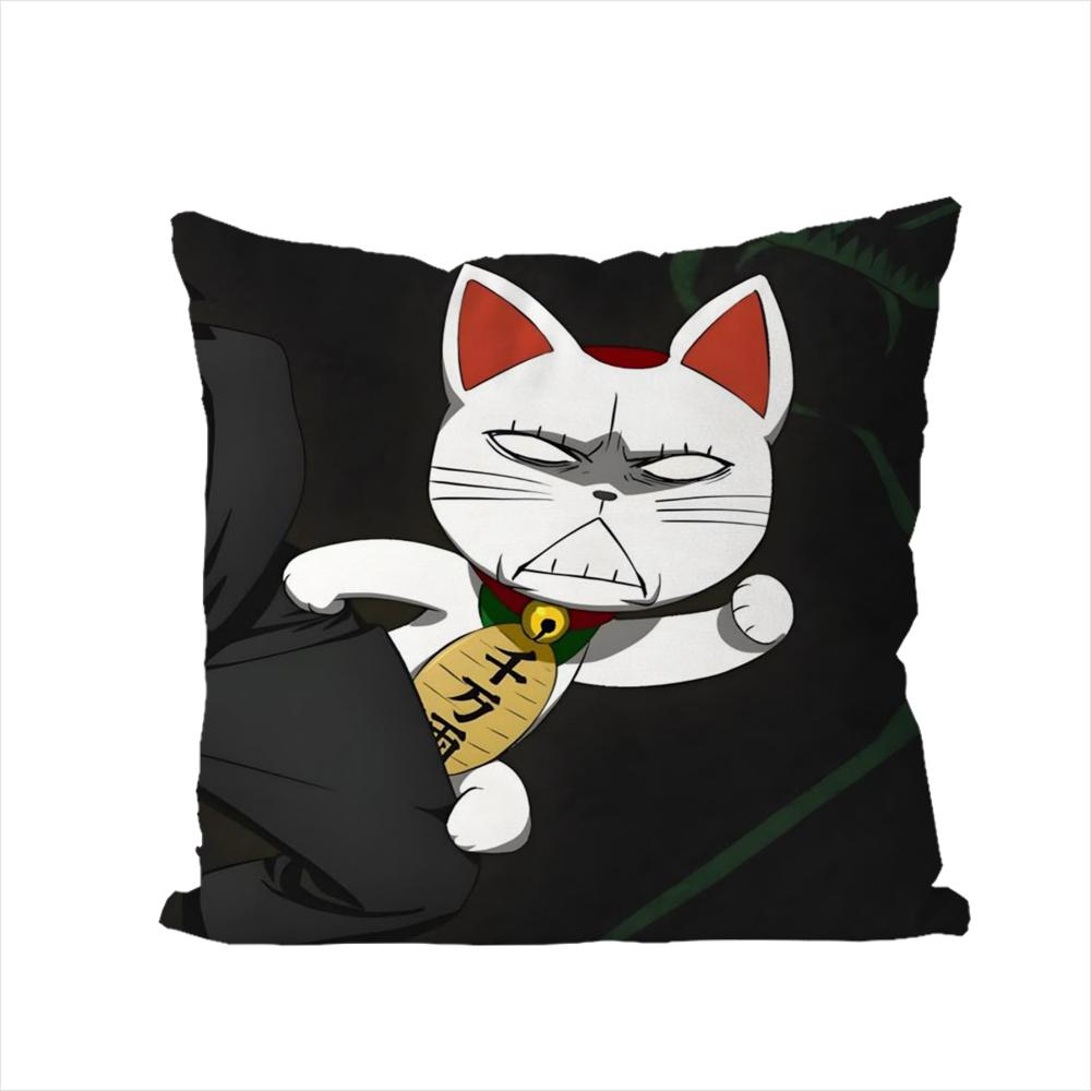 Anime Dan Da Dan Kissenbezug für Auto Sofa Dekoration Zuhause Zweiseitiger Druck Plüsch Quadratisch Wurfkissen Kissenbezug