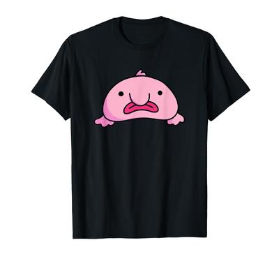 Blobby Bob Blobfish Emotional Support Animal Blobfish T-Shirt