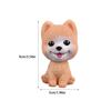 Generic Exquisite Craft and Unique Nod Dog Decoration, Realistic Appearance, Adhesive Resin, Car Desk Decoration, Cute, Type 2