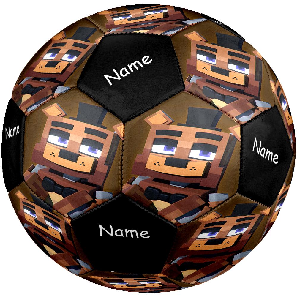 Custom Name Freddy Theme Size 5 Soccer Ball, Suitable for Both Indoor and Outdoor Matches, a Gift Suitable for Everyone.
