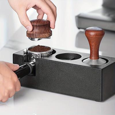 1Pc 51/53/58MM Universal Coffee Tamper Base Storage Holder Coffee Machine Handle Powder Dispenser Anti-slip HomeCafe Accessories