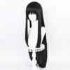 2 Stiler Akemi Homura Cosplay Syntetisk Parykk 90cm Lang Svart Parykk Cosplay Anime Parykk Varmebestandig Hår Halloween