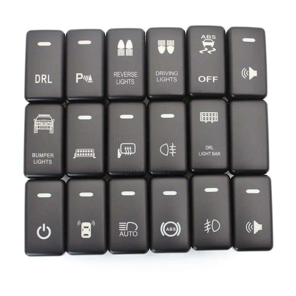 

Оранжевый свет, автомобильный динамик, кнопка включения звукового сигнала с проводом для Toyota Land Cruiser Hilux Prado 120 FJ CRUISE LC76 REIZ 2006-2009