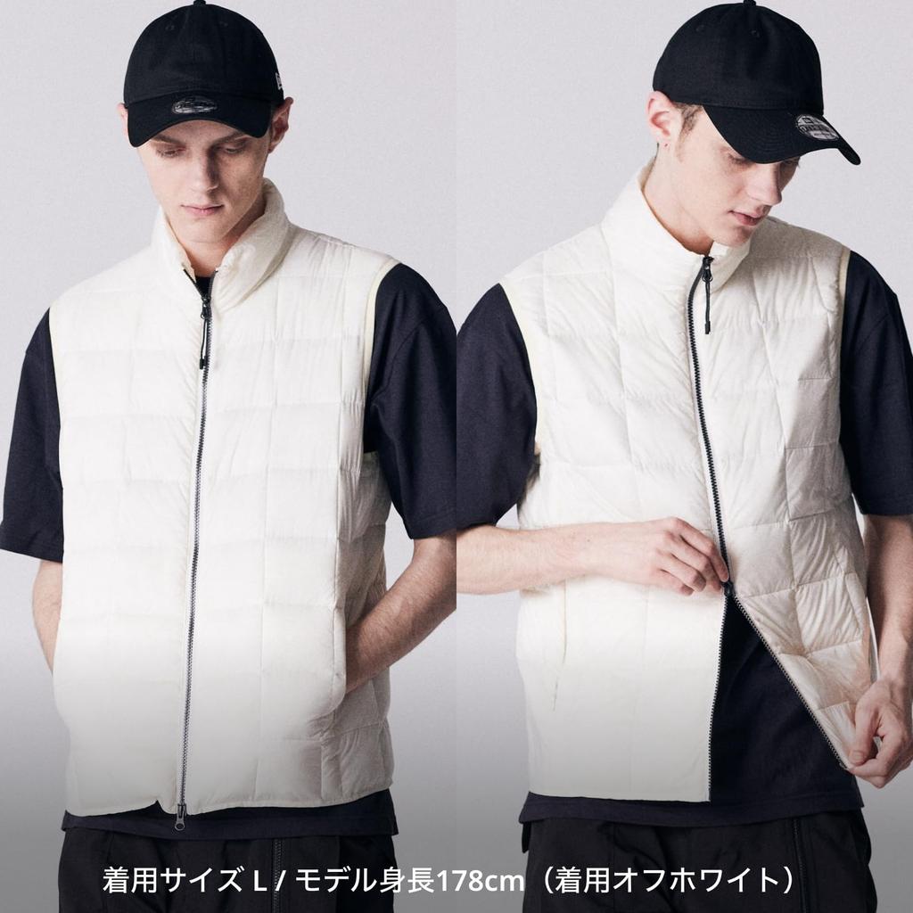 Taion Down Vest 002WZ Dark Charcoal