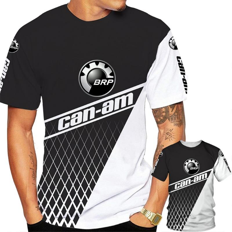 BRP Can Am 3D Print Sports Breathable Men T-shirt Outdoor Moto Team Fan Uniform Parent-child Short Sleeve Clothing Top