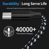Cellphone Charging Cord High Durability Anti-winding Stable Output Extra-Long Overcharging Protection Fast Charging