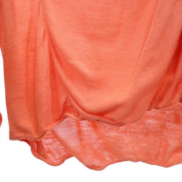 Armani Collezioni Long Sleeve Tunic 42 Orange Series Women Used