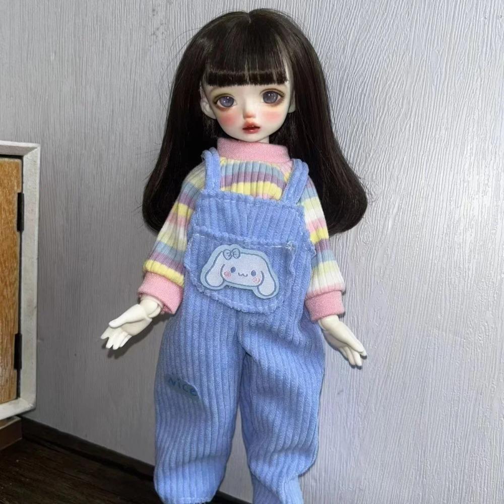 Móda Roztomilý Ležérní 30cm Oblečení pro panenky Šaty Oblečení na převlékání 1/6 BJD Panenka Oblečení Set Dívčí Hračka Dárek Doplňky pro panenky