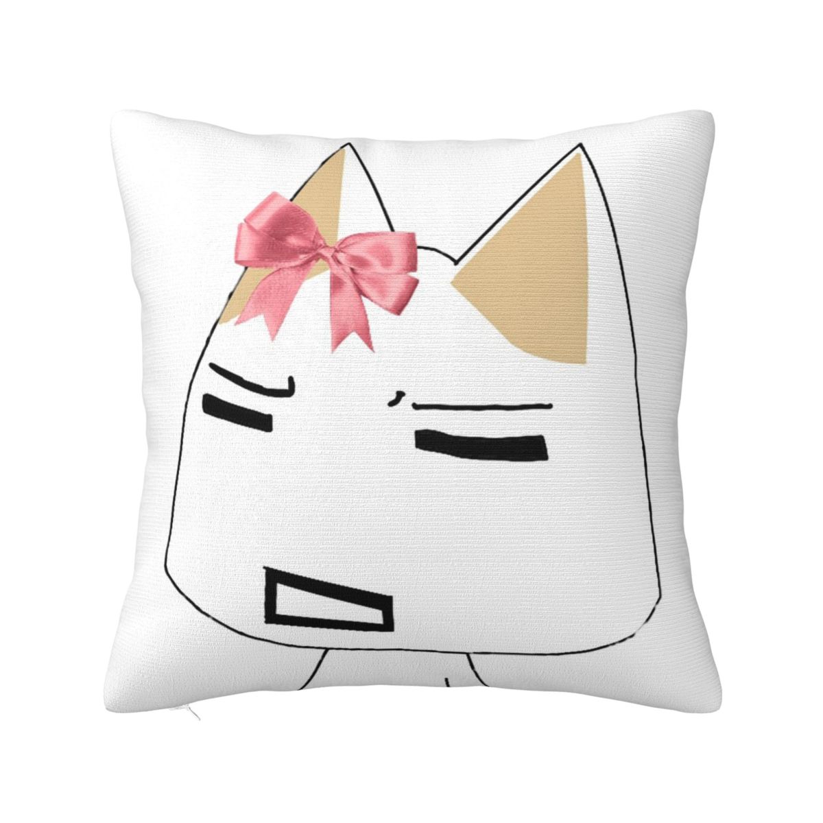 

Мультяшна Мила Кішка Торо Іноуе Квадратна Наволочка Подушка Чохол для Подушки Подушка-Плед для Дому Спальні Автомобіля 12x12Inch