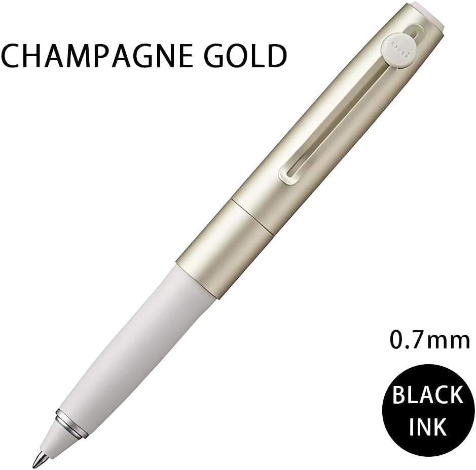 uniball zento Signature Model Champagne Gold UBZH 07 25 Ballpoint Pen [0.7mm] (Gift)