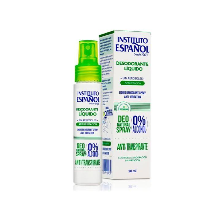 Désodorisant - Instituto Español - Anti Irritation - 50 ml - Hypoallergénique - Mixte