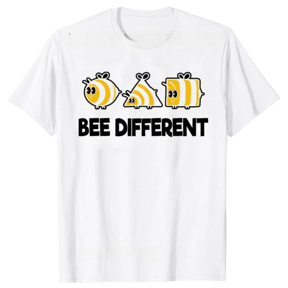 Cotton Bee Different Weird Unique Funny Beekeeper T-Shirt Mens T Shirts Streetwear Casual Cotton Daily Four Seasons Oversized T Shirt
