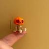 4Pcs Halloween Mini Figurines Set, Spooky Resin Decor with Pumpkins Ghosts Skulls for Party Home Garden Decoration