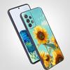 Yellow Sunflower Phone Case For Samsung Galaxy A17 A07 A55 A35 A25 A15 A05 A33 5G A31 A23 A21s A13 A41 A73 A53 A51 A71 A03 Cover