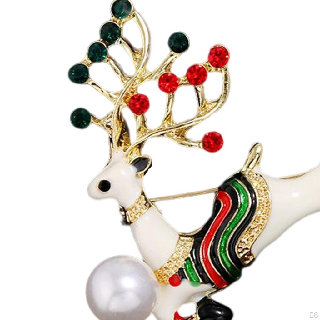 Christmas Brooch Pins, Cloth Decorative Accessories for Turbans Decoration